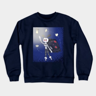 Mothwoman (Ash blue) Crewneck Sweatshirt